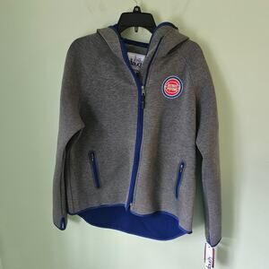 NBA Store Touch Alyssa Milano DETROIT PISTONS Grey  Hoodie Jacket Size Large